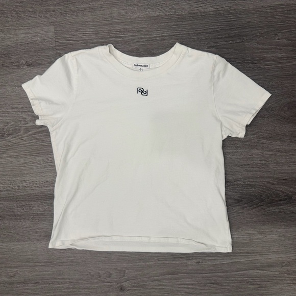 Reformation Classic Crew Tee Size Medium - Picture 2 of 4